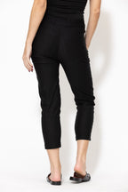 Black Stretch Capri Pant