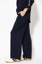 Navy Luxury Cargo Pant
