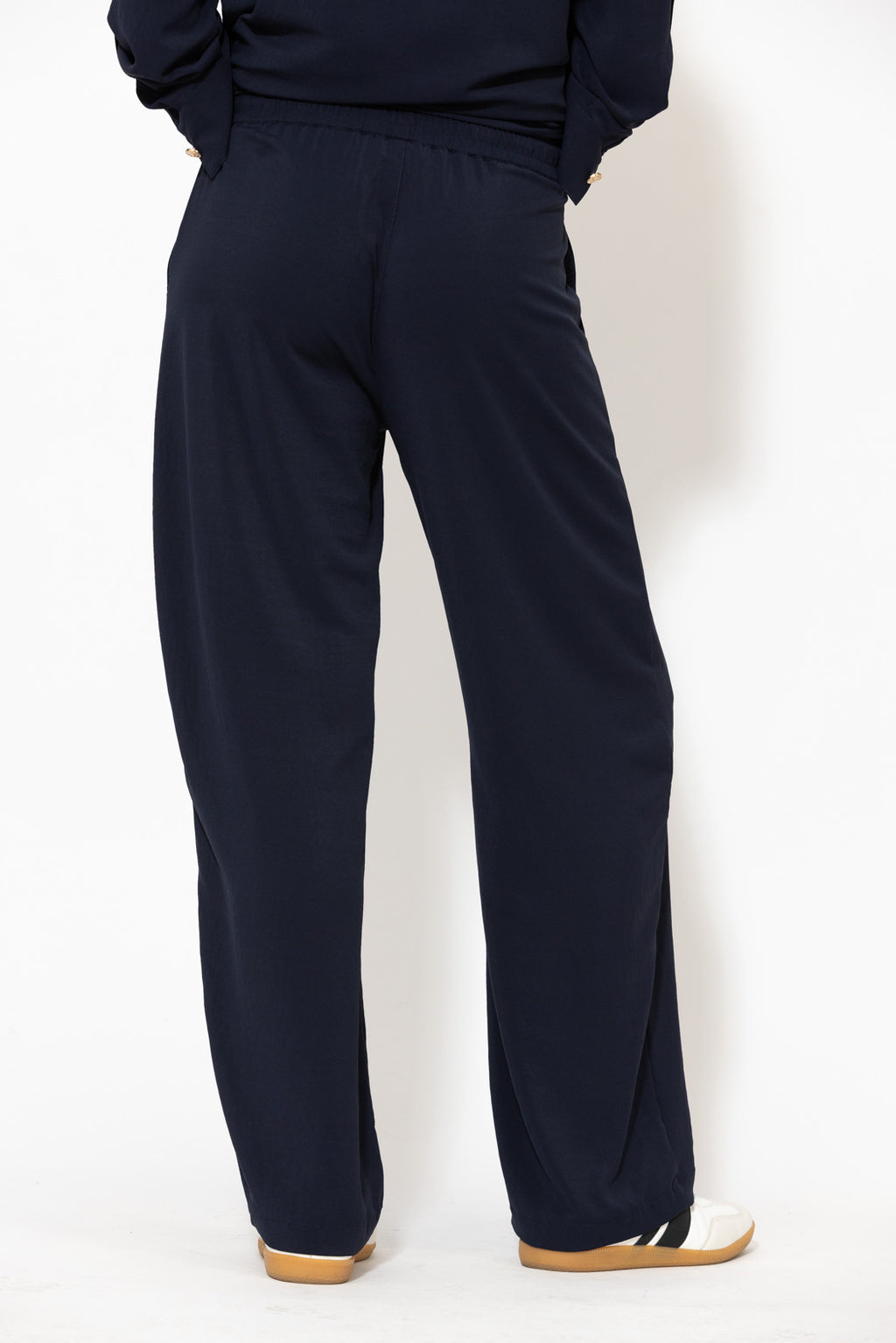 Navy Luxury Cargo Pant