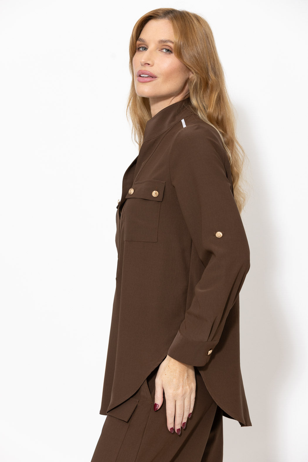 Chocolate Luxury Cargo Blogger Shirt