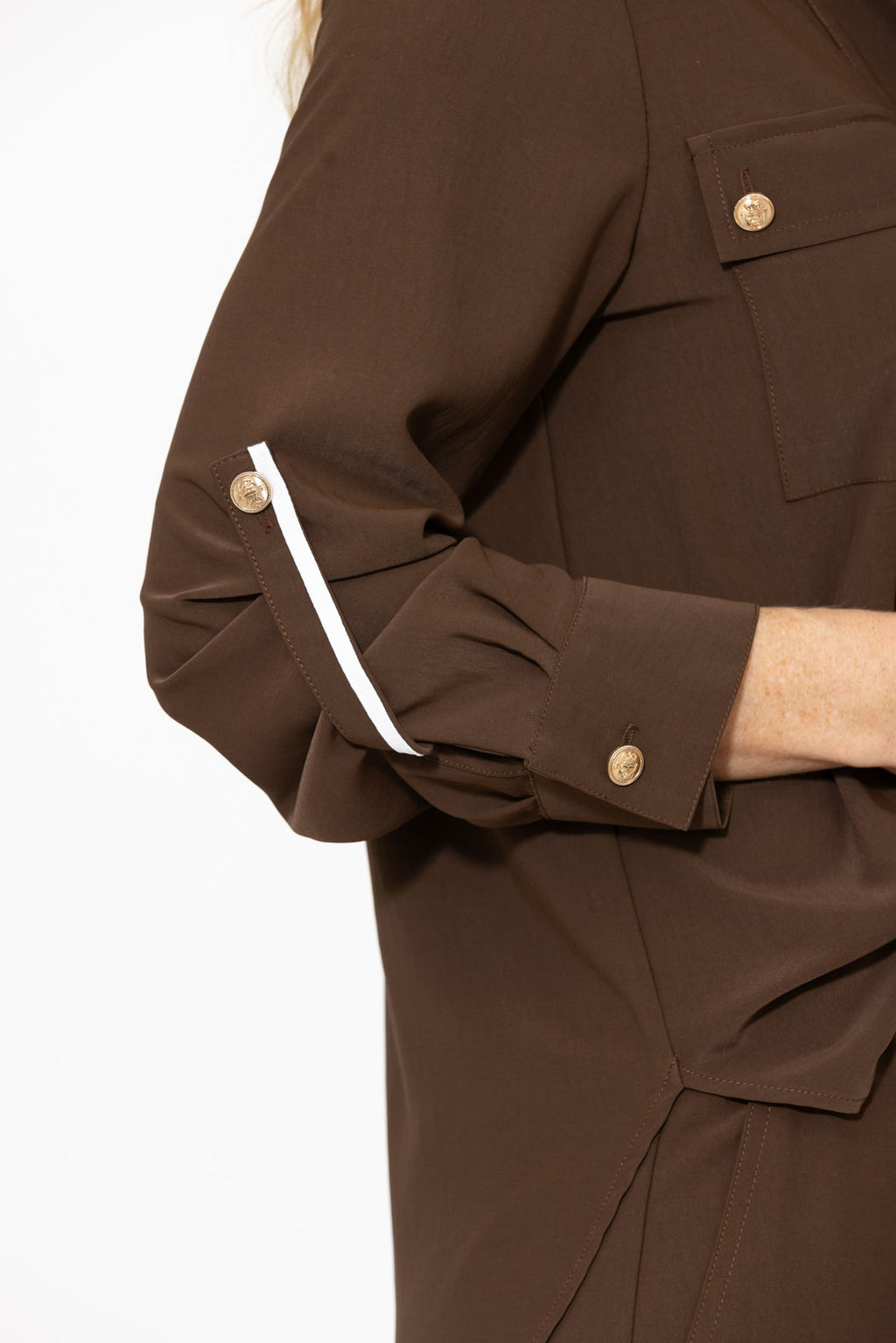 Chocolate Luxury Cargo Blogger Shirt
