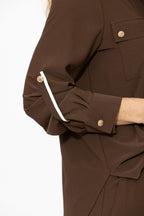 Chocolate Luxury Cargo Blogger Shirt