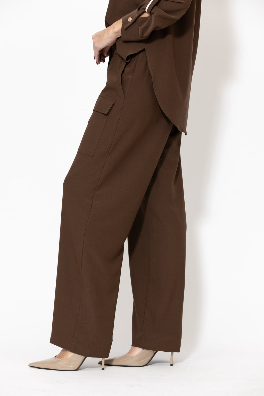 Chocolate Luxury Cargo Pant