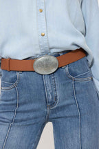 Tan Western Belt