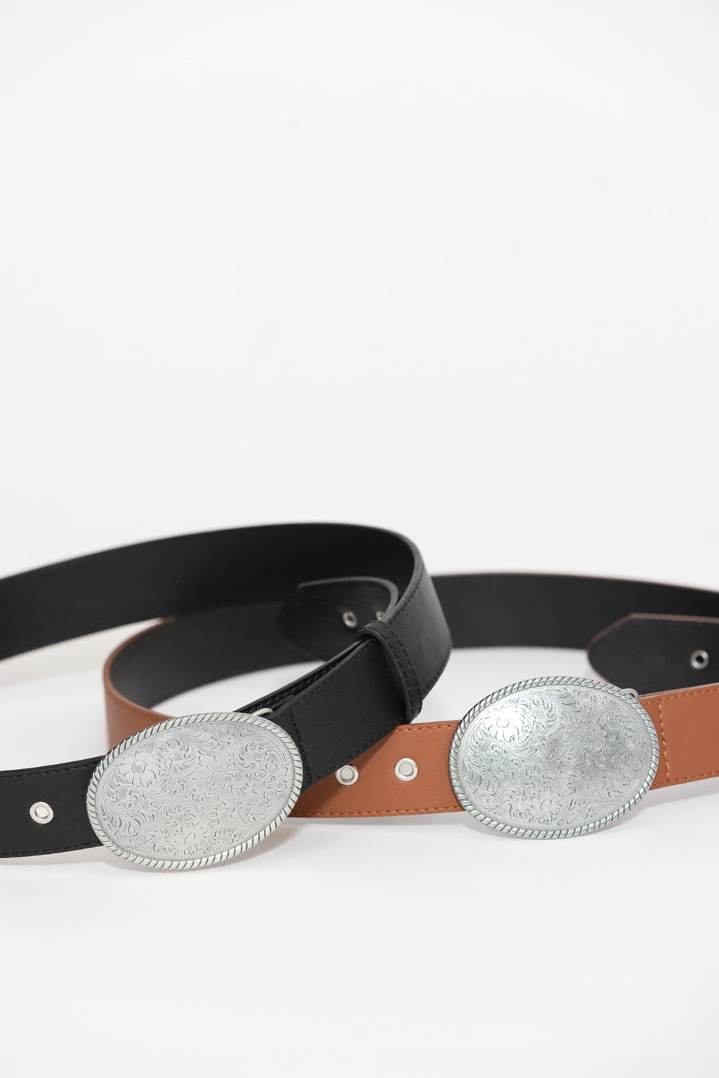 Tan Western Belt