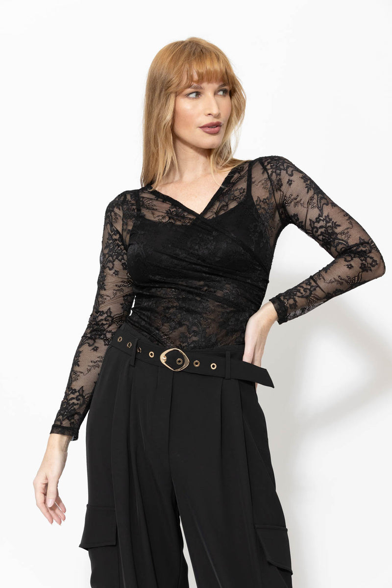 Black Lace Livvie Top