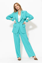 Aqua Euro Trench Blazer