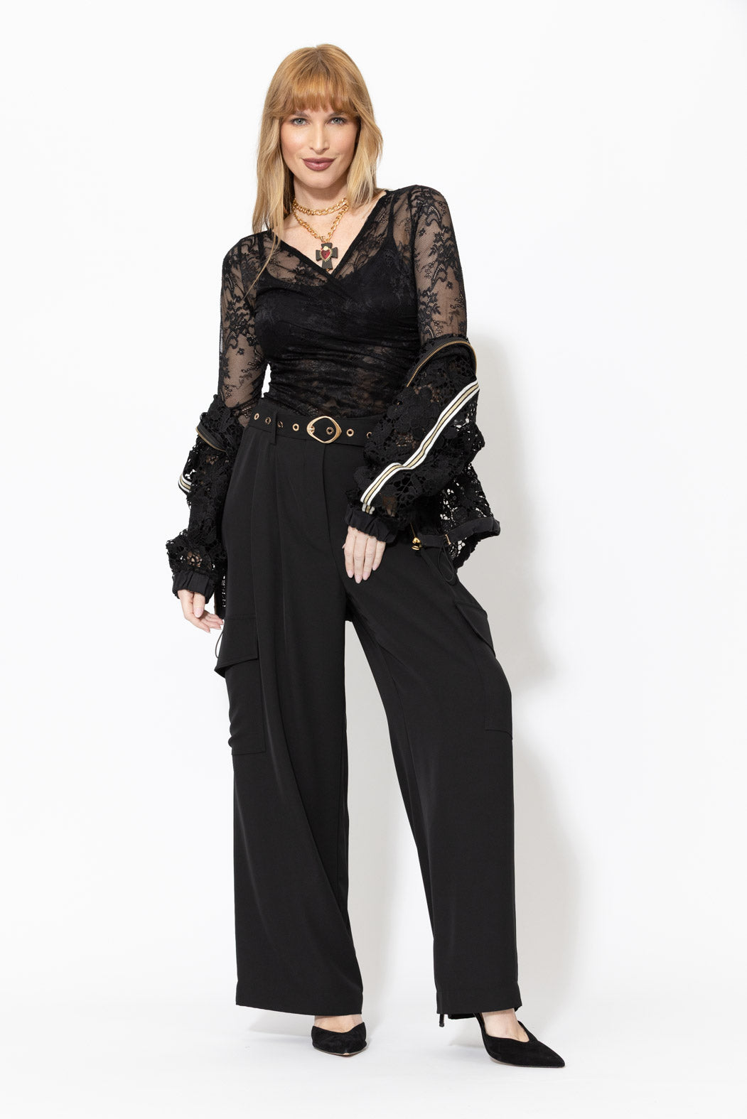 Black Lace Livvie Top