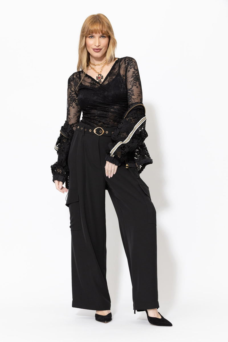 Black Lace Livvie Top