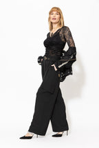 Black Lace Livvie Top