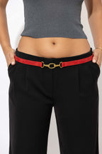 Red Bridle Belt