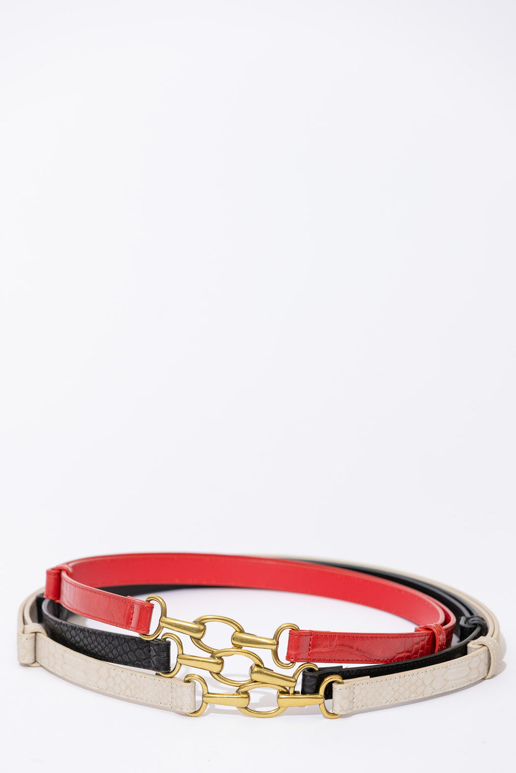 Beige Bridle Belt