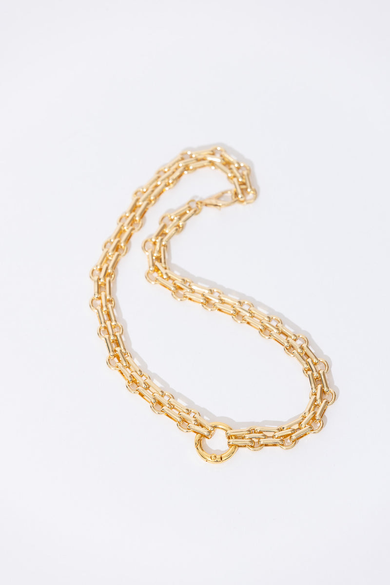 Gold Plated Castella Necklace