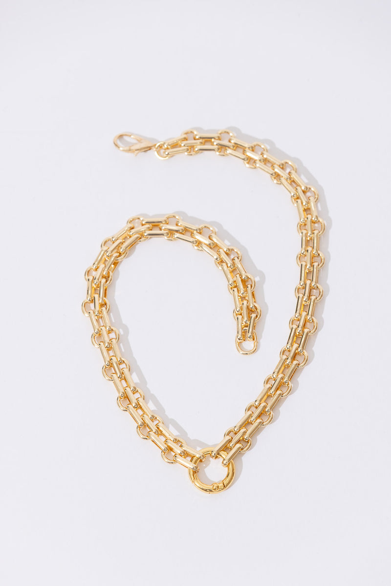 Gold Plated Castella Necklace