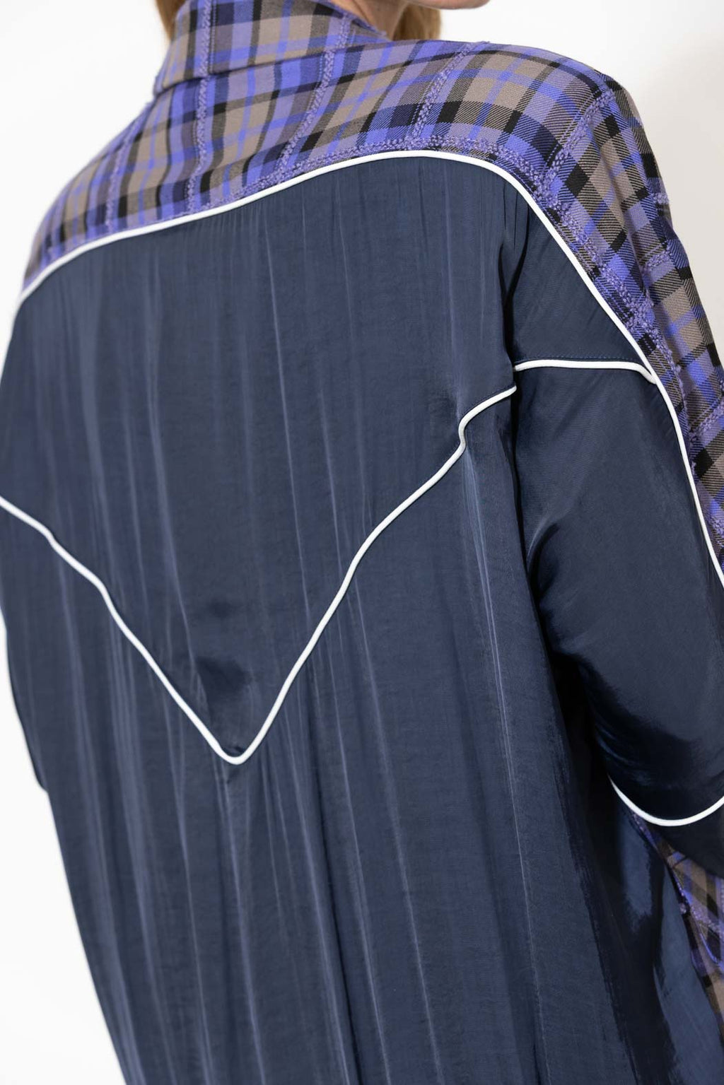 Purple Check Sports Blazer