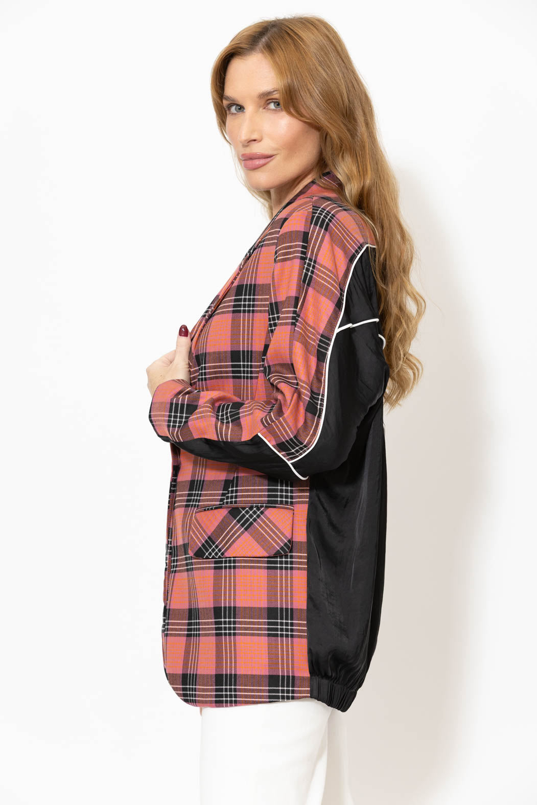 Pink Check Sport Blazer