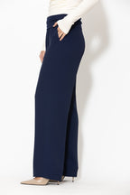 Navy Euro Foldover Pant