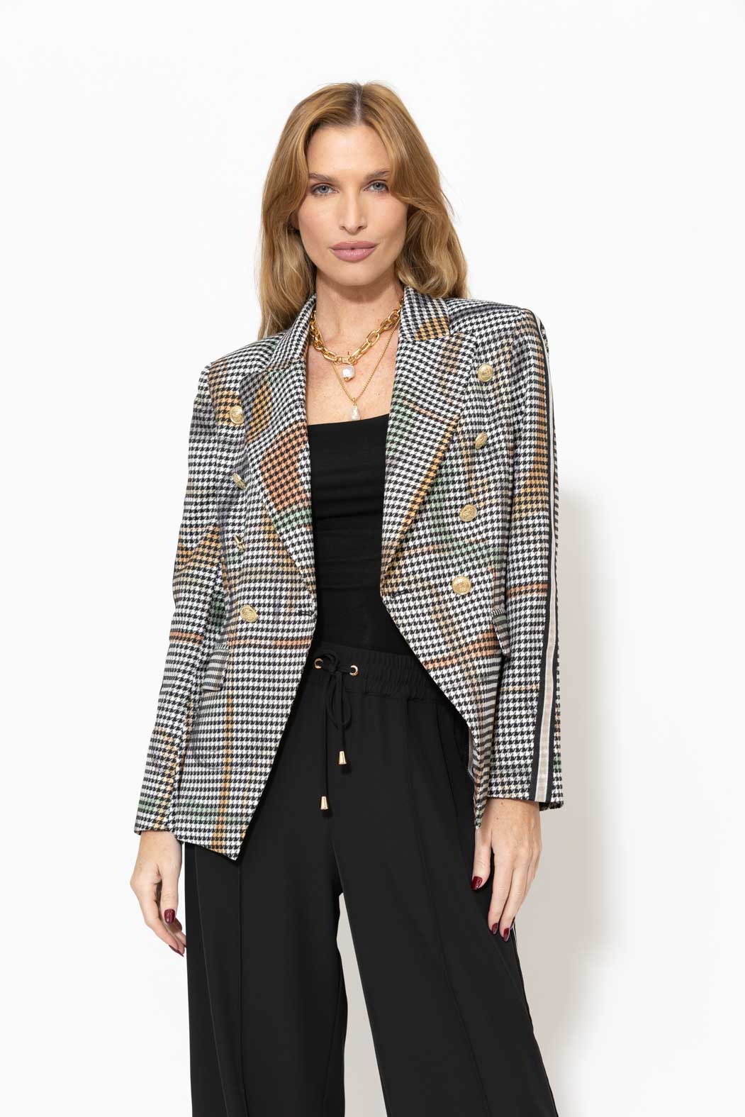 Check Sisca Blazer