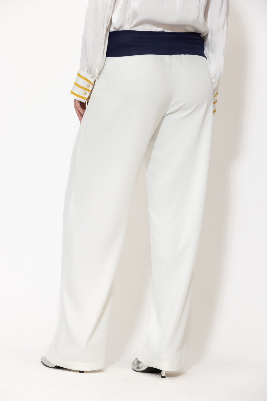 Ivory Euro Foldover Pant