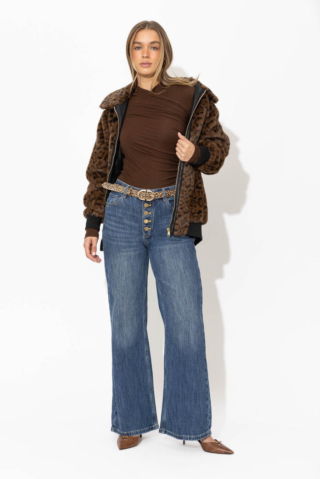 Chocolate Tencel Livvie Top