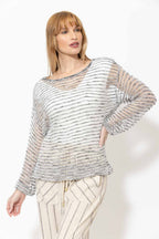 Navy Slouch Jumper