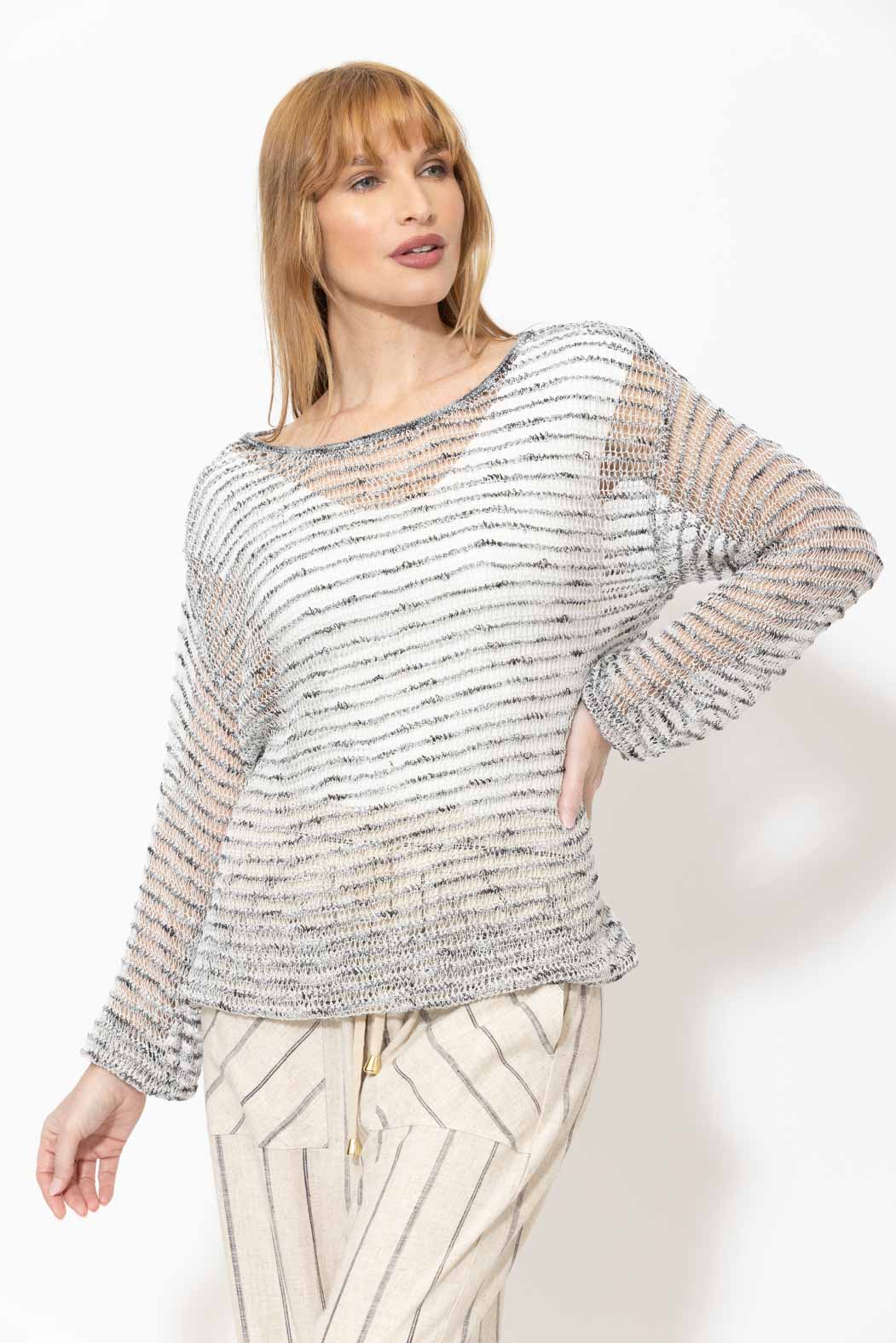 Navy Slouch Jumper
