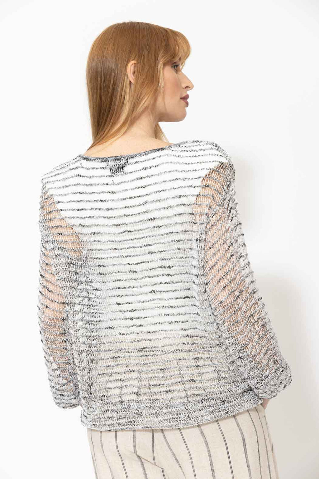 Navy Slouch Jumper