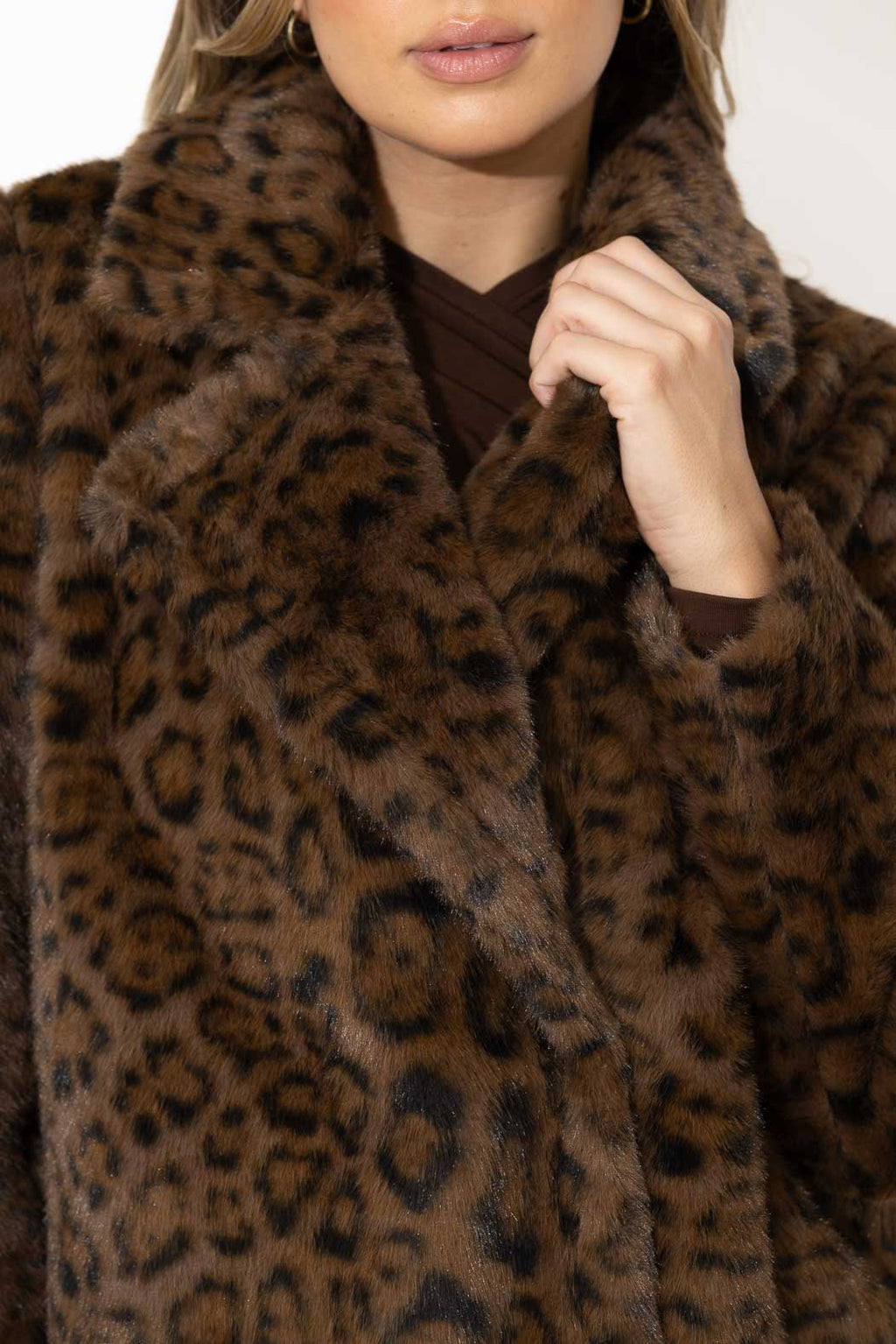 Leopard Faux Fur Astra Jacket