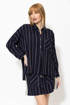 Navy Linen Everyday Shirt