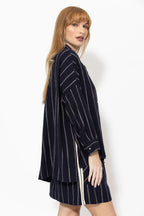 Navy Linen Everyday Shirt