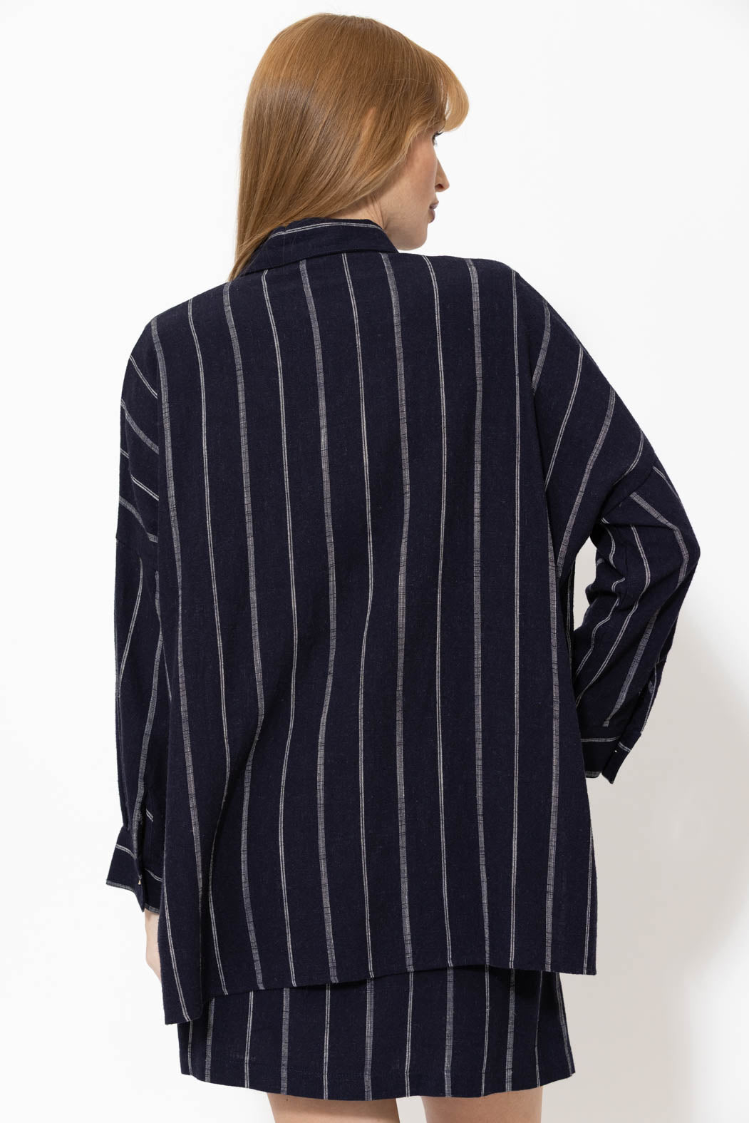 Navy Linen Everyday Shirt