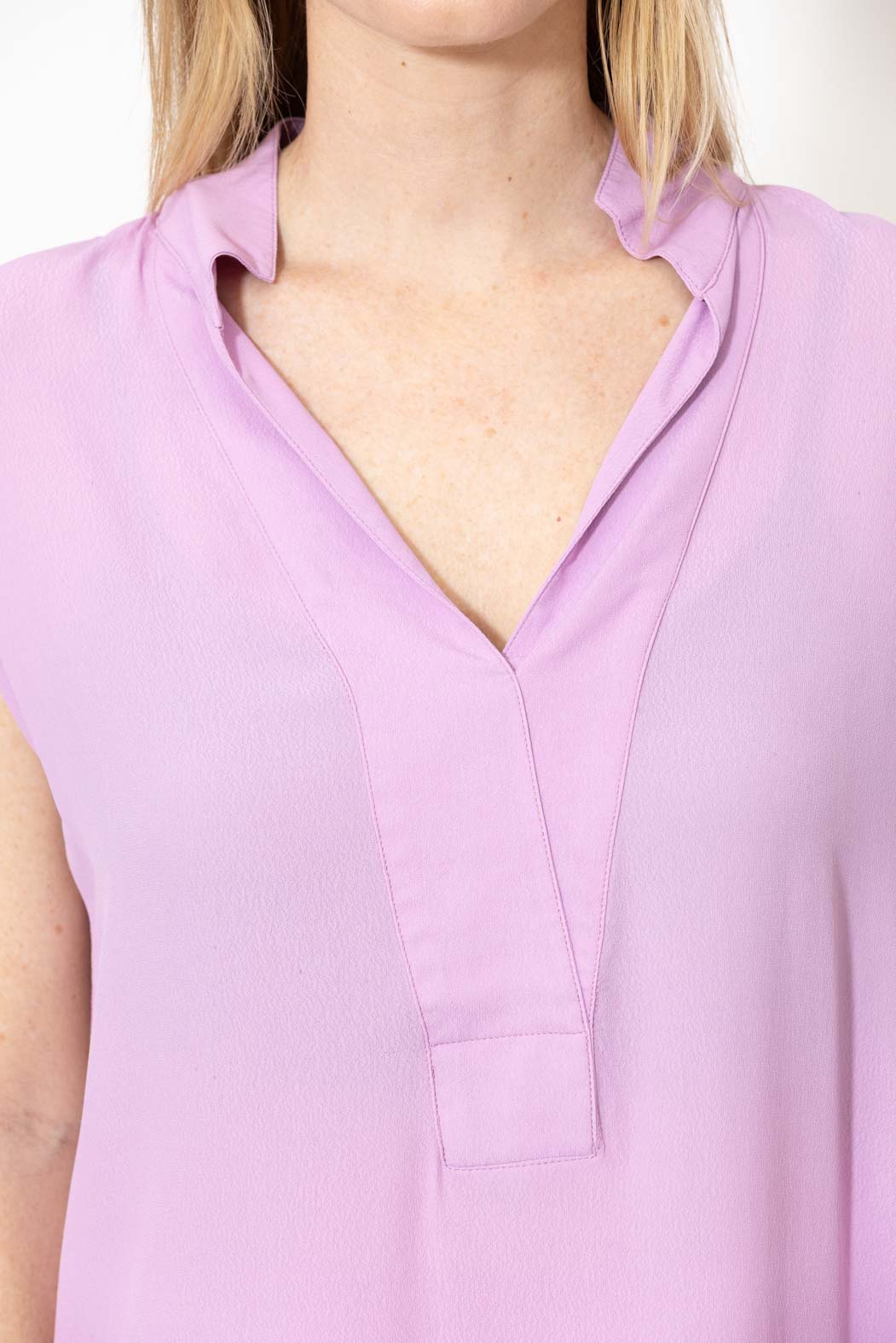 Wisteria Viscose Lace Blogger Shirt