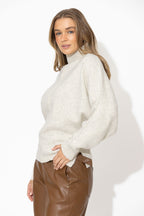Milk Dolman Knit Jumper