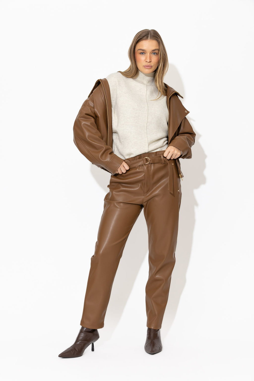 Milk Dolman Knit Jumper