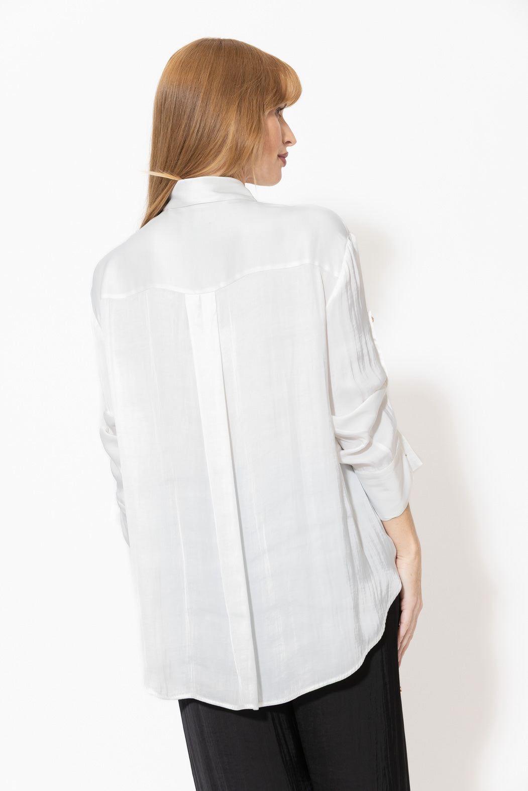 White Glow Military Shirt