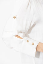 White Glow Military Shirt