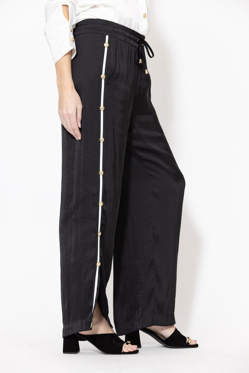 Black Glow Studded Pant