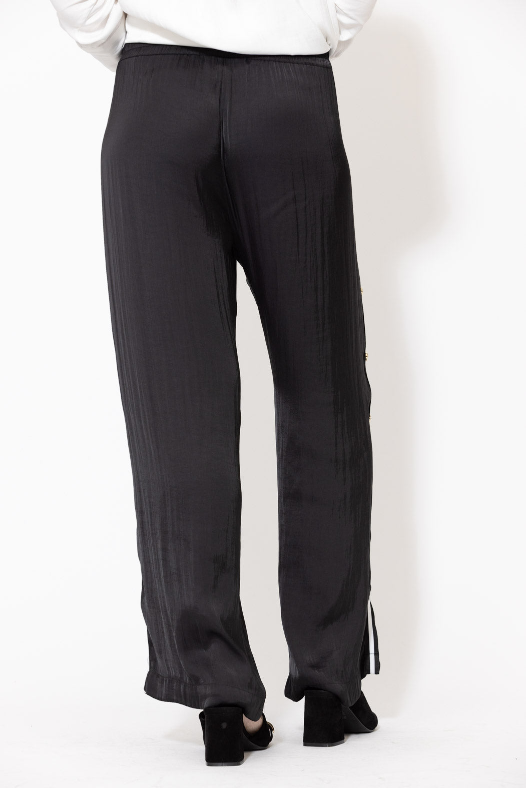 Black Glow Studded Pant