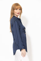 Navy Glow Hourglass Shirt