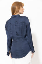 Navy Glow Hourglass Shirt