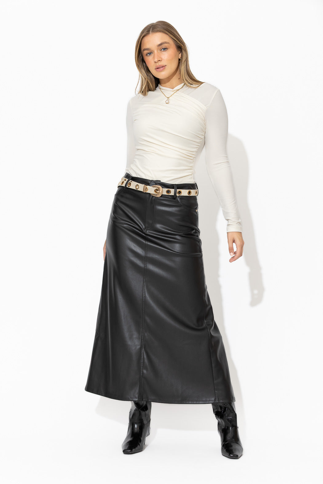 Ivory Tencel Livvie Top