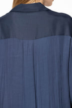 Navy Glow Military Shirt