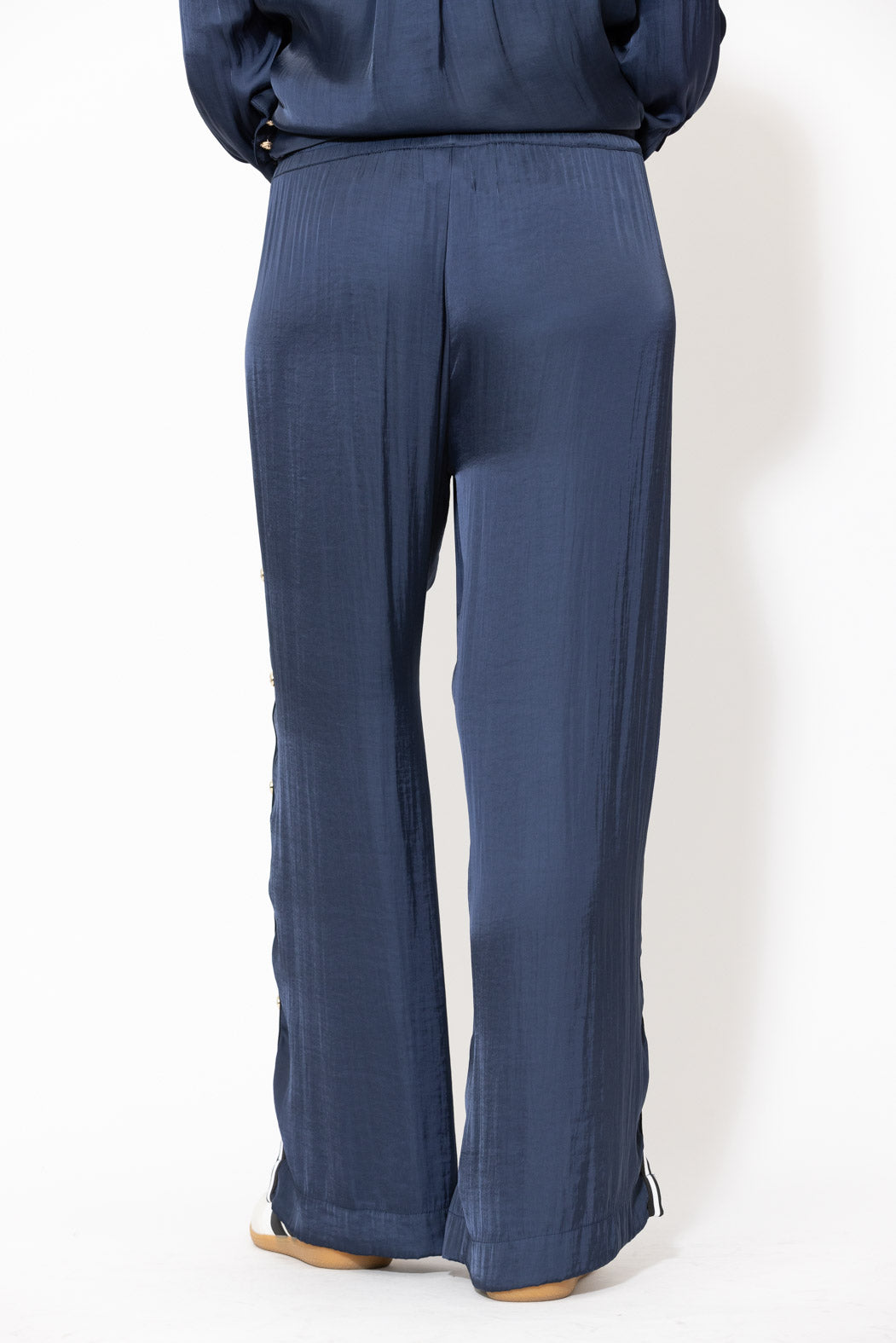 Navy Glow Studded Pant