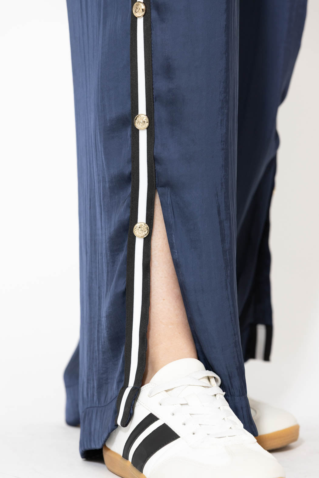 Navy Glow Studded Pant