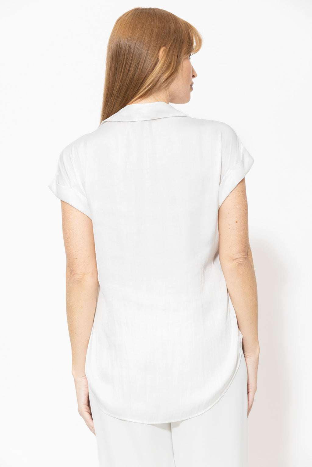 White Glow Bustier Top