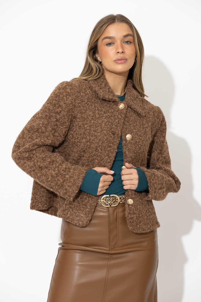 Tan Soft Touch Carrington Jacket