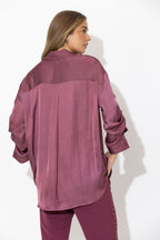 Rose Glow Slouch Shirt