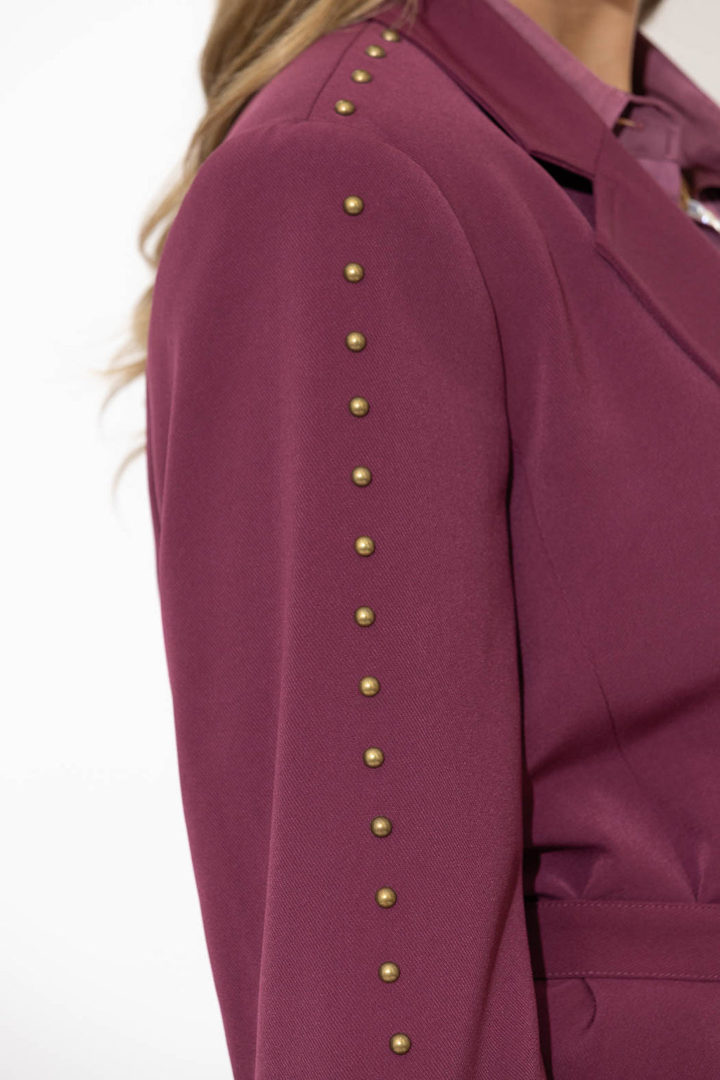 Rose Stud Boyfriend Blazer