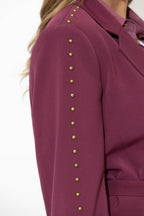 Rose Stud Boyfriend Blazer