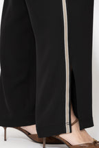 Black Euro Pintuck Sport Pant